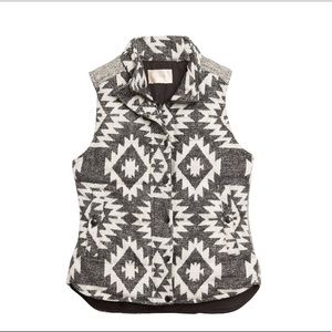 Printed Puffer Vest